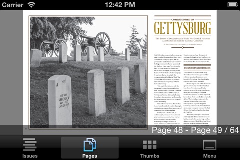 Celebrate Gettysburg magazine screenshot 4