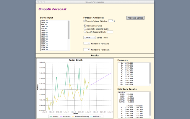 SmoothForecastApp