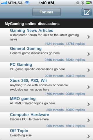 MyGaming Forum screenshot 3