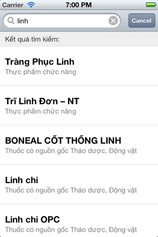 iThuốc PLUS 2.0: danh bạ thuốc - Thuoc Vietnam (iThuoc - Danh ba, list duoc pham, biet duoc, tu dien y hoc Viet Nam - y khoa VN, bac si gia dinh) screenshot 2
