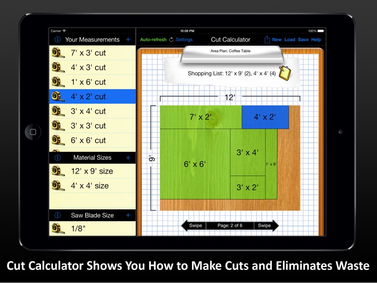 Cut Calculator