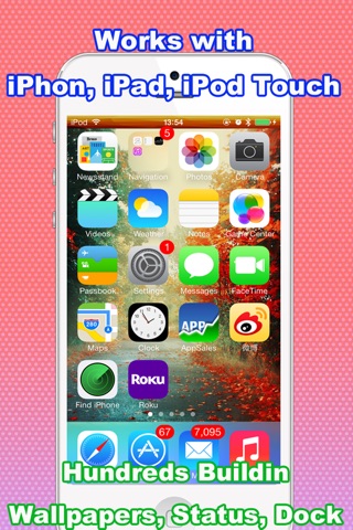 Pimp Color Dock & Status Bar & Service Dots & Battery Color screenshot 3