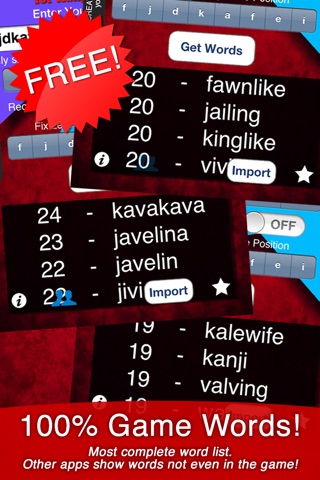 Cheater for Hanging with Friends screenshot 3