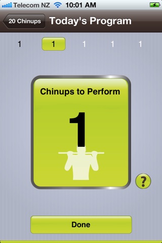 Twenty Chinups screenshot 3