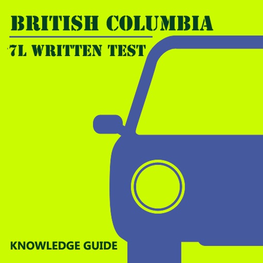 B.C. Canada 7L Driver Knowledge Practice Test icon