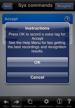Voice Dial (speech recognition app) screenshot 4