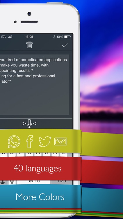 Voice Translator Pro (your voice and text translator to/from English, Spanish etc ...)