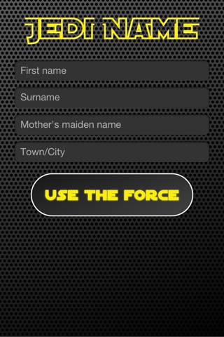 Jedi Name screenshot 2