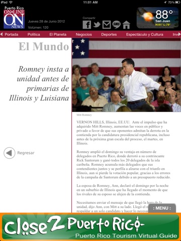 Puerto Rico Online News HD screenshot 4