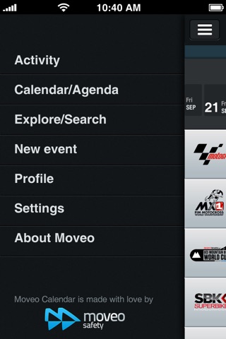 Moveo Calendar FREE screenshot 3