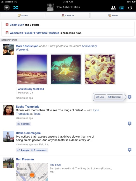 Flip for Facebook (formerly Timeline) screenshot-4