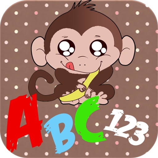 Curious Monkey -  Teach Me ABC and Numbers