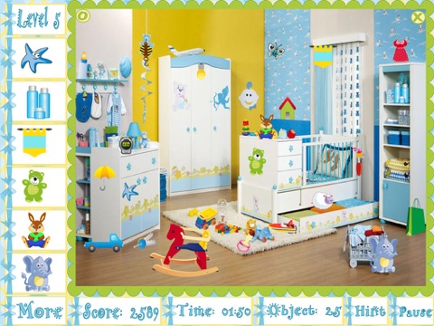 Hidden Object Game - Baby Rooms screenshot 3