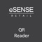 eSense QR Reader makes it easy to read QR codes and see special product information