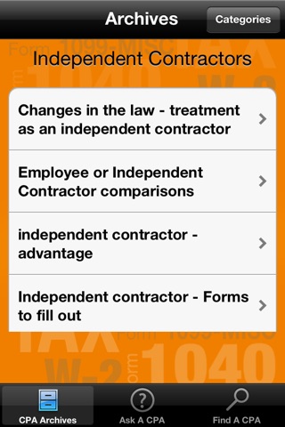 ASK A CPA Tax Answers screenshot 3