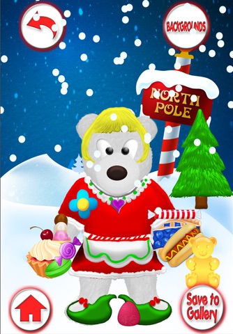 A Christmas Bear: Dress Up FREE screenshot 2