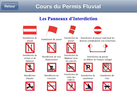 Permis Fluvial screenshot 2