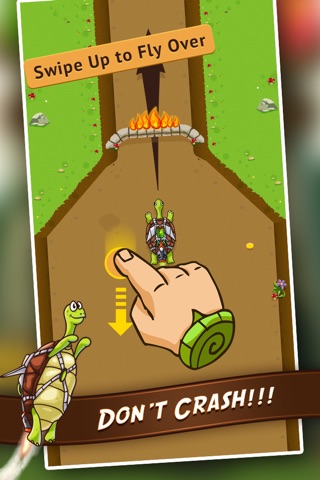 Jetpack Turtle Adventure - Max Speedwood Free Chasing Game screenshot 4