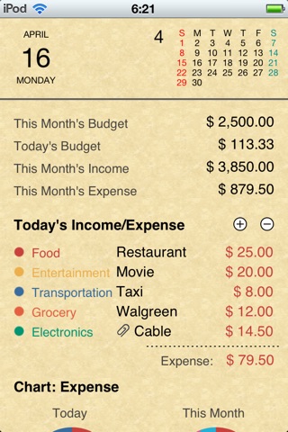 Money Journal screenshot 2
