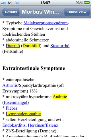 Dr. Wiki - Differentialdiagnosen screenshot 4