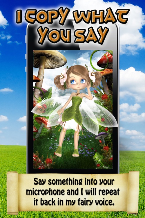 Little Pretty Talk Tinker Bell Fashion Faries Princesses for iPhone & iPod Touch