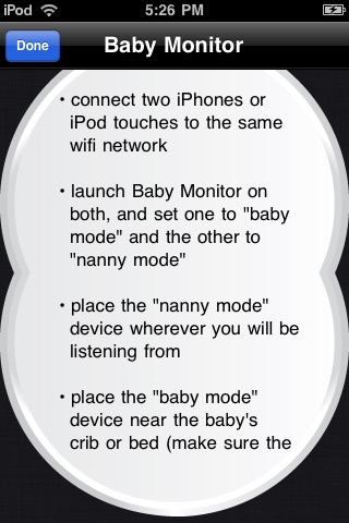 Baby Monitor - WiFi & Bluetooth w/Background Audio screenshot-4
