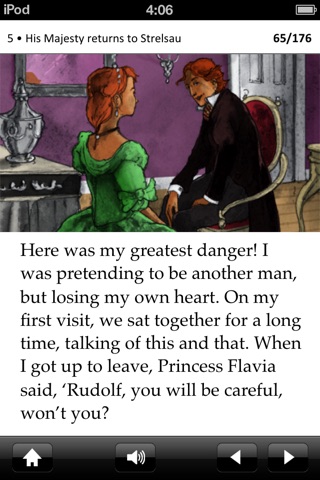 The Prisoner of Zenda: Oxford Bookworms Stage 3 Reader (for iPhone) screenshot 2