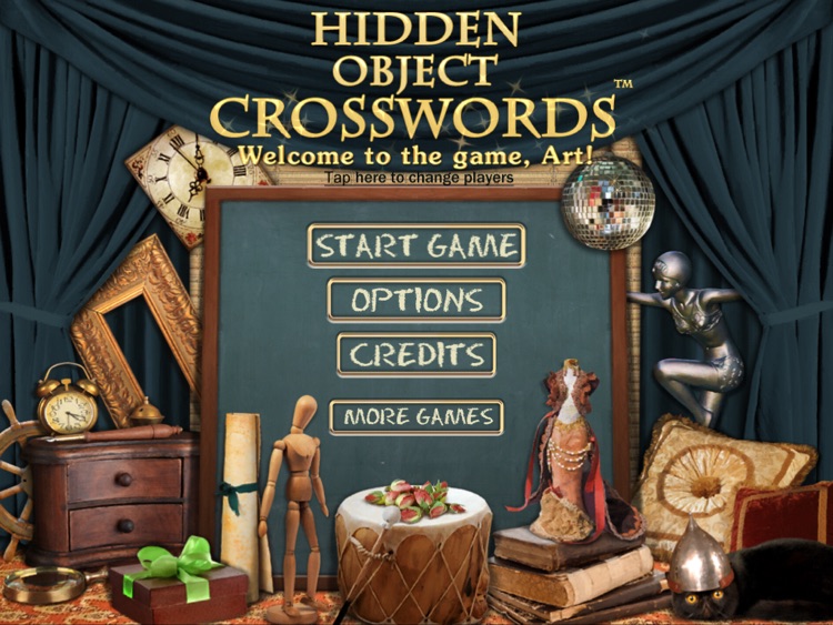 Hidden Object Crosswords HD