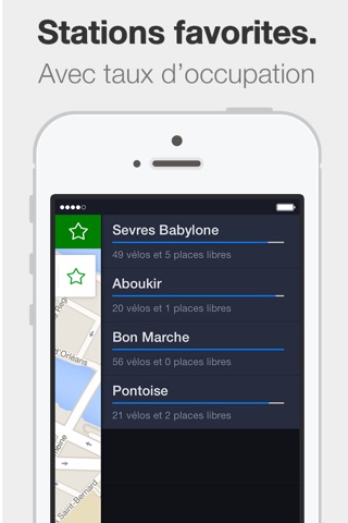 Bike Around, l'application Vélib simple et rapide screenshot 3