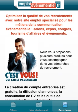 Emploi Événementiel screenshot 4