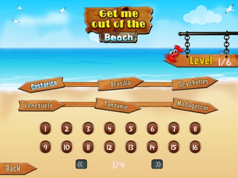 Get me out of the beach HD FREE , the hot summer traffic and puzzle game screenshot 3
