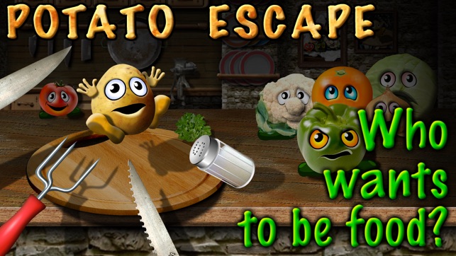 Potato Escape - One Touch Runner(圖1)-速報App