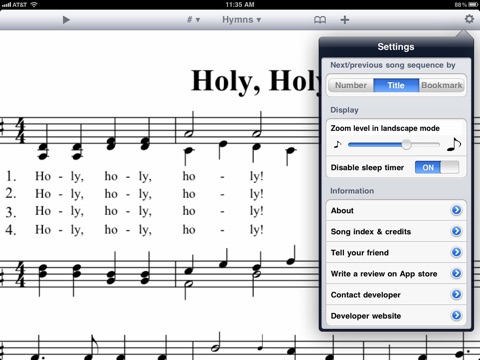 Hymnal Songs of the Church screenshot 4