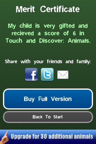 Touch & Discover: Animals FREE screenshot 4