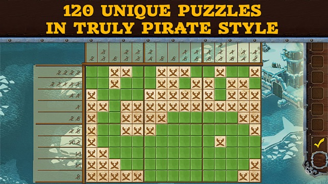 Fill and Cross. Pirate Riddles Free(圖3)-速報App