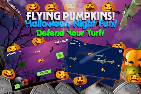 Flying Pumpkins Halloween Party Night Game Free Edition screenshot 3