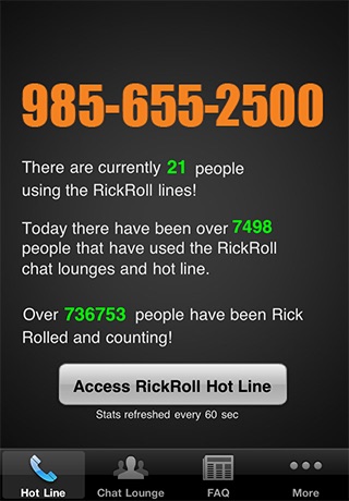RickRoll screenshot 2