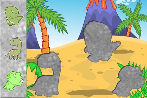 Dinosaurs Puzzles for Toddlers and Kids : Discover the Dino World ! Educational Puzzle Games ! screenshot 2