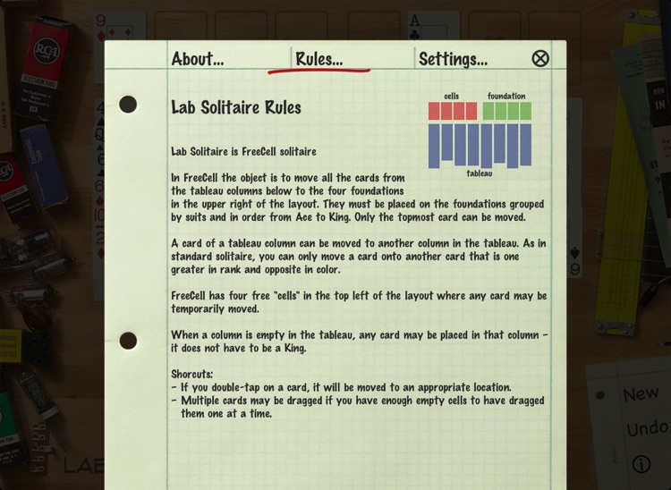 Lab Solitaire