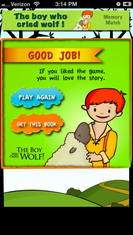 The Boy Who Cried Wolf : Cards Match screenshot-4