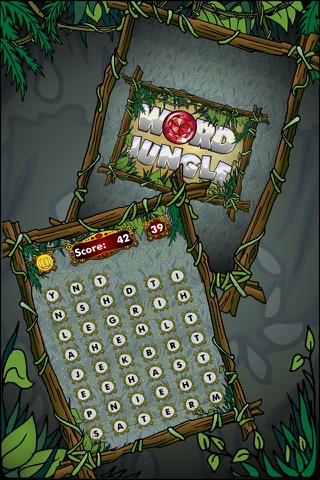 Word Jungle - Free Brain Teaser Game by Caffeinated Zombie Games screenshot 2