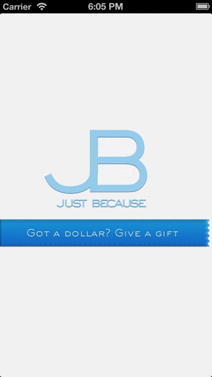 Just Because ...
