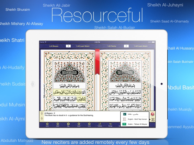 Quran Kareem for iPad