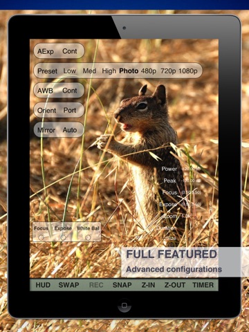 Professional Camera for iPad screenshot 3