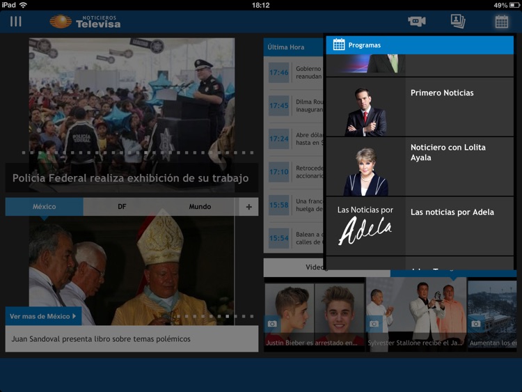 Televisa Noticias for iPad