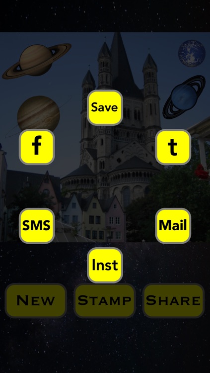 Planet Camera -Astronomical stickers of the Solar System- screenshot-3