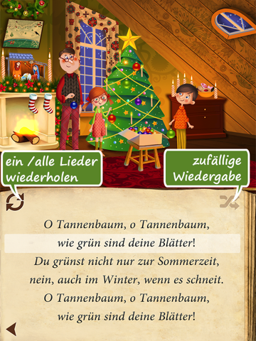 Uber Christmas Carols (German) HD | sing along and enjoy ~ Free screenshot 4