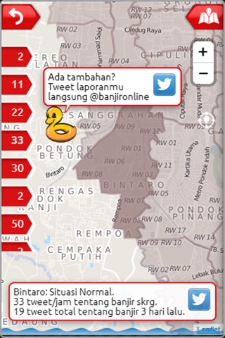 BanjirOnline Tweets screenshot 2