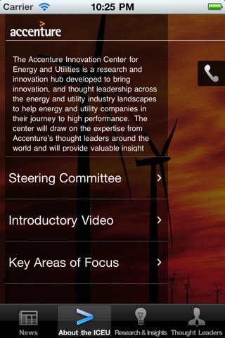 Accenture's Innovation Center for Energy and Utilities screenshot 2
