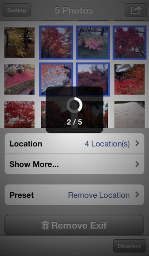 TrashExif - Metadata of photo remover with presetting(圖1)-速報App